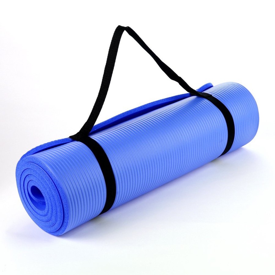 Yoga/Fitness Soul Destiny | Pink 15Mm Nbr Yoga Mat, Thick Yoga Mat Size  15Mm X 60Cm X 190Cm Long For Comfort.
